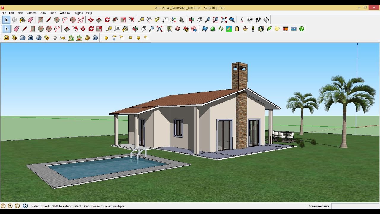 Программа для 3d моделирования Sketchup