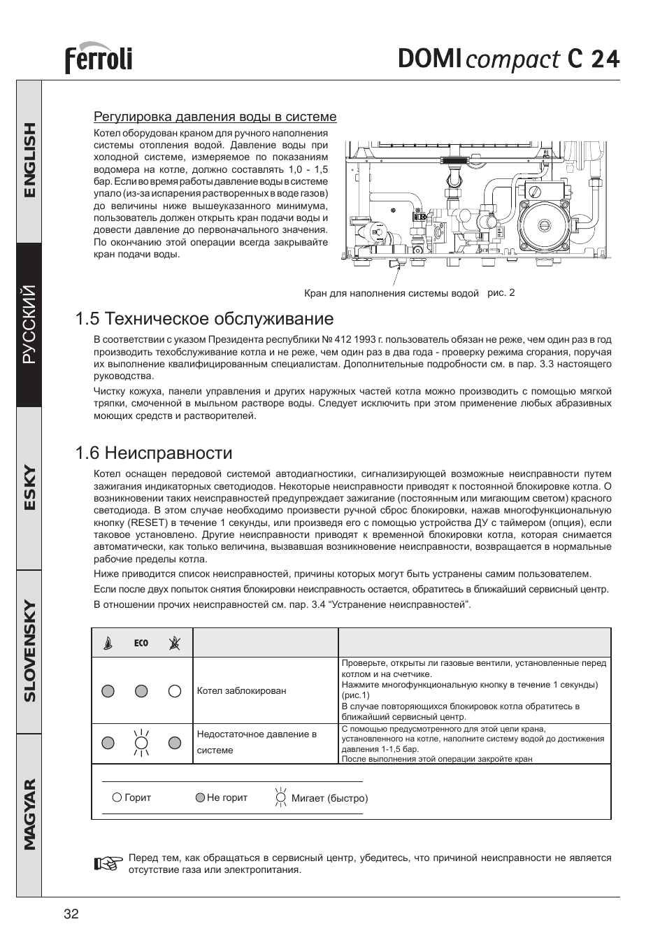 Газовый котел аристон неисправности и способы их устранения. ошибки котла аристон