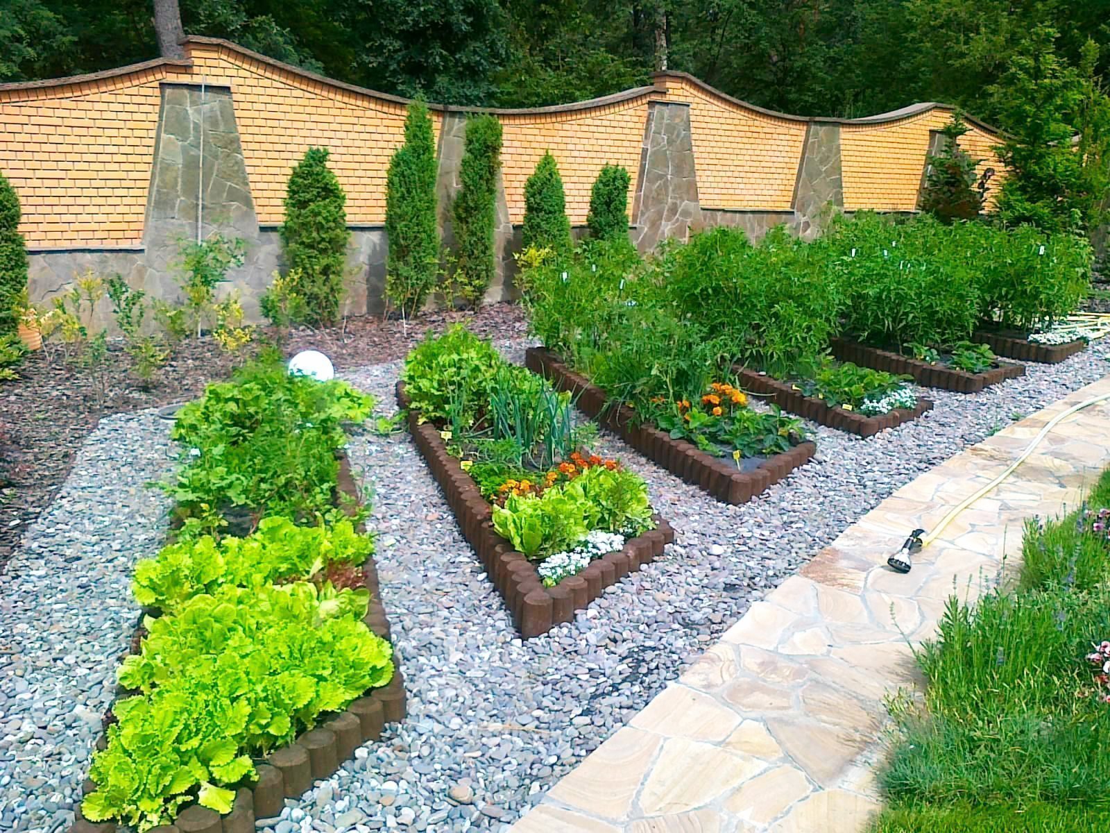 Ландшафтный дизайн дачного участка своими руками на 10 сотках с огородом и зоной отдыха