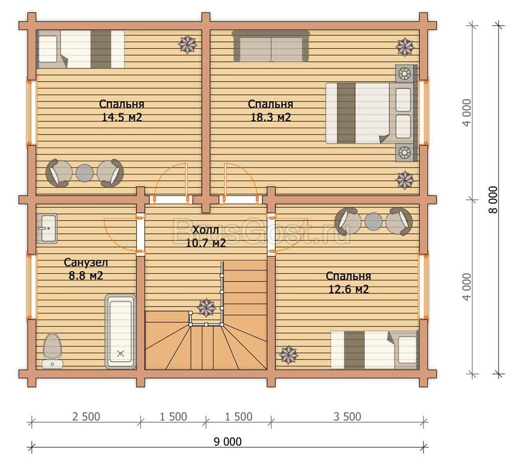 Проекты дома с баней под одной крышей: удачные примеры планировок с чертежами и рекомендациями по строительству своими руками (150 фото)