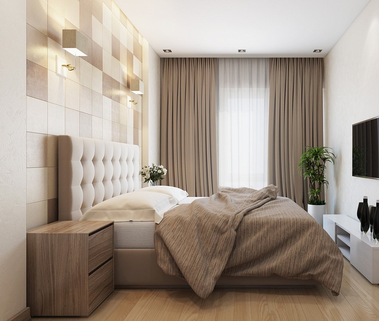 Оформляем небольшую комнату: идеи и дизайн спальни 15 кв. м