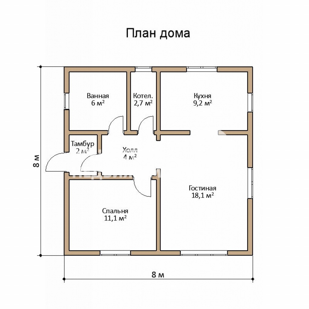 Планировка дома 6 на 9 м (52 фото): проект одноэтажного или двухэтажного дома размером 6х9 кв.м с мансардой, варианты и примеры с отличным дизайном