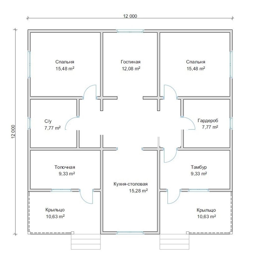 Проекты домов 10х12 одноэтажный планировка и Размеры