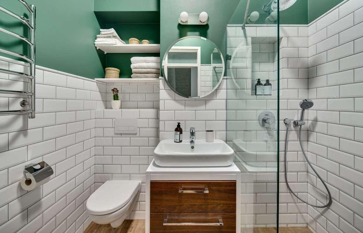 Дизайн ванной 4 кв. м: интерьер комнаты совмещенной с туалетом, фото, планировка, проекты со стиральной машиной