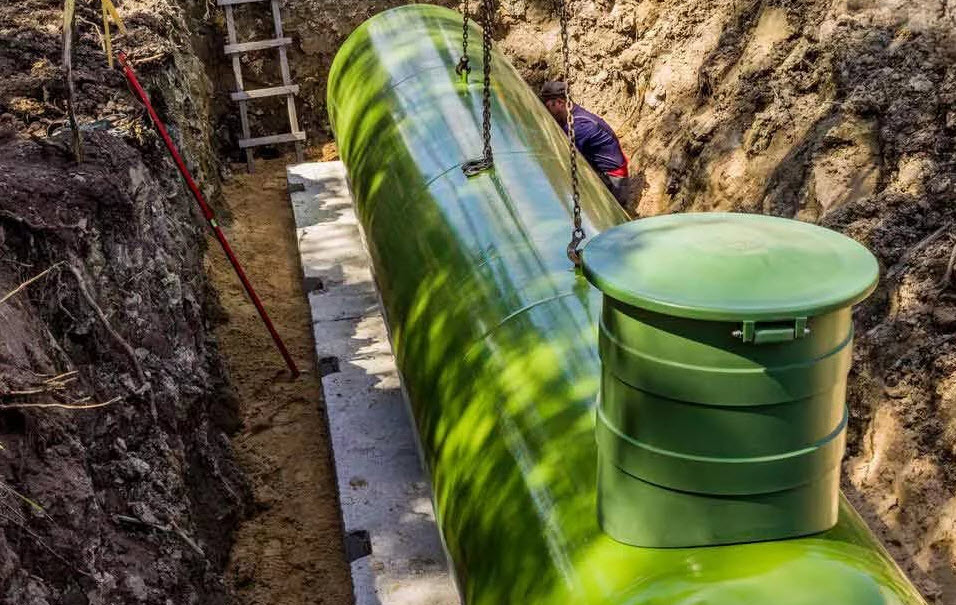 Редуктор давления газа в газгольдере